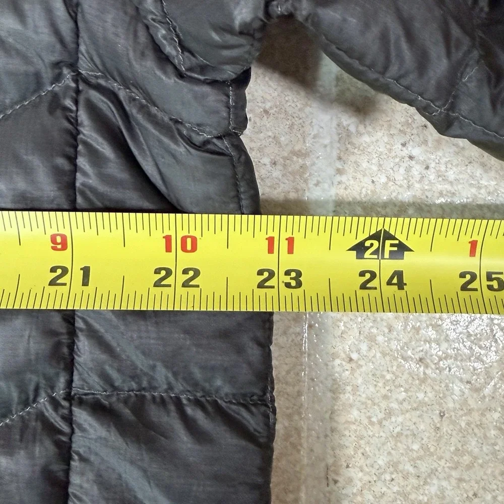 Mens L The North Face Black Thermoball Full Zip Jacket Coat Puffer Matte